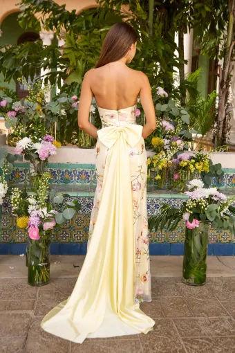 Ava Presley Style #47396 $3 default Yellow Multi backface vertical thumbnail