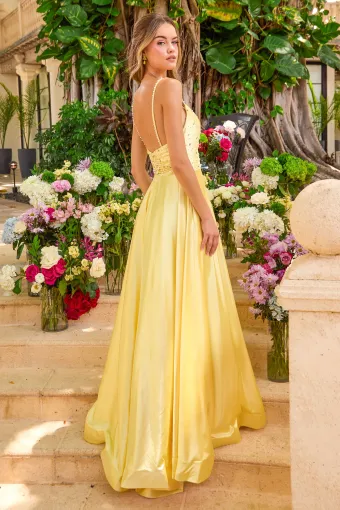 Ava Presley Style #47403 $3 Soft Yellow backface vertical thumbnail