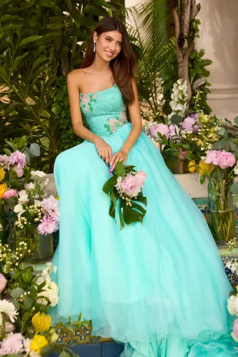 Ava Presley Style #47424 $5 Aqua vertical cropped thumbnail