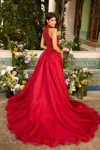 Ava Presley Style #47425 $5 Red backface vertical thumbnail