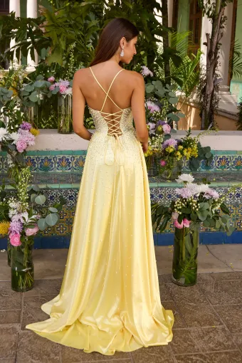 Ava Presley Style #47459 $6 default Light Yellow backface vertical thumbnail