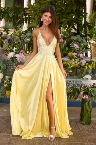 Ava Presley Style #47459 $2 Light Yellow frontface vertical thumbnail