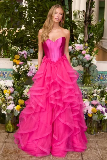 Ava Presley Style #47462 $3 Fuchsia frontface vertical thumbnail