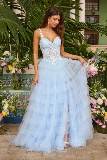 Ava Presley Style #47463 $1 Light Blue frontface vertical thumbnail