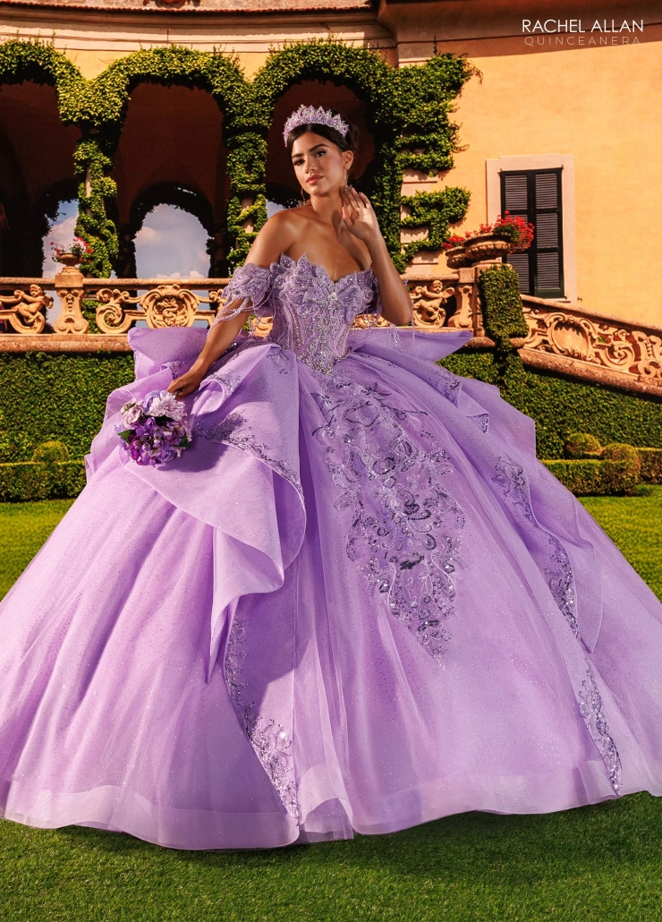Alianna by Rachel Allan Style #RQ6031 #0 default Lilac frontface vertical picture