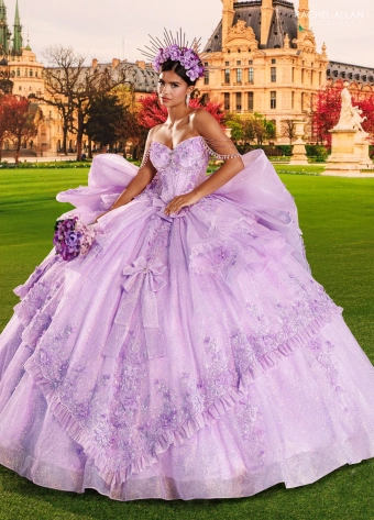Alianna by Rachel Allan Style #RQ6033 $0 default Lilac Iridescent frontface vertical thumbnail