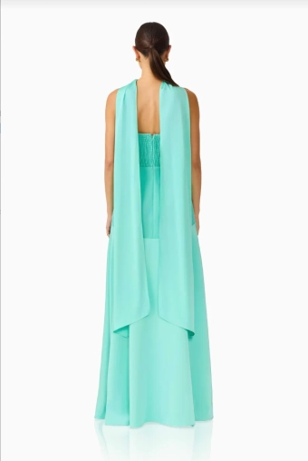 Elliat Style #Mariline Scarf Gown #6 backface vertical thumbnail