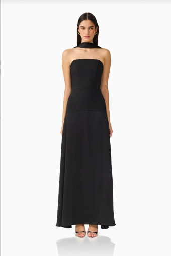 Elliat Style #Mariline Scarf Gown #3 frontface vertical thumbnail