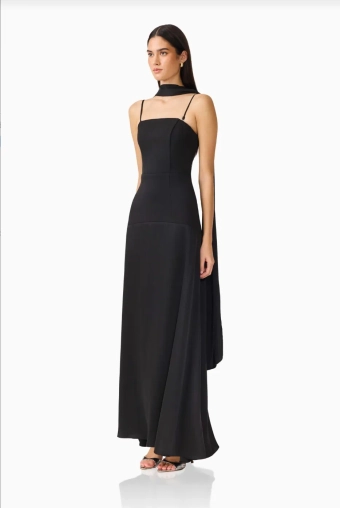 Elliat Style #Mariline Scarf Gown #2 frontface vertical thumbnail