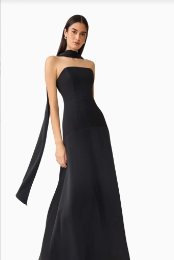 Elliat Style #Mariline Scarf Gown #13 frontface vertical cropped thumbnail