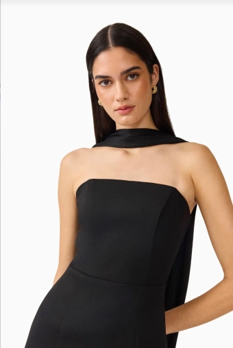 Elliat Style #Mariline Scarf Gown #8 frontface vertical cropped thumbnail