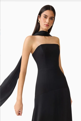 Elliat Style #Mariline Scarf Gown #12 frontface vertical cropped thumbnail