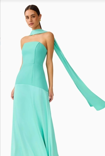 Elliat Style #Mariline Scarf Gown #10 frontface vertical cropped thumbnail
