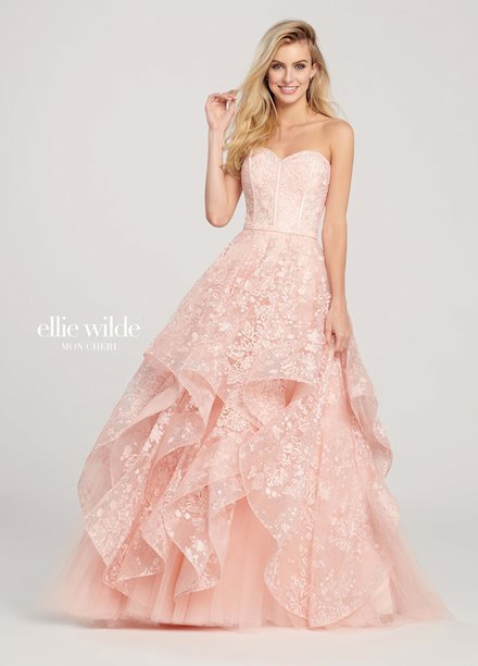 Strapless Formal Dress