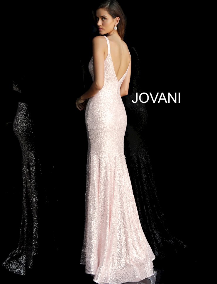 slim fit dress slacks Jovani 23372 Dress