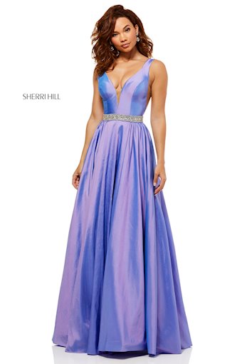 Sherri Hill 52414 #1 frontface backface vertical thumbnail