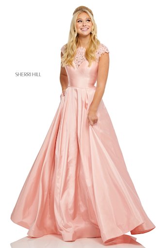 Sherri Hill 52487 #1 frontface backface vertical thumbnail