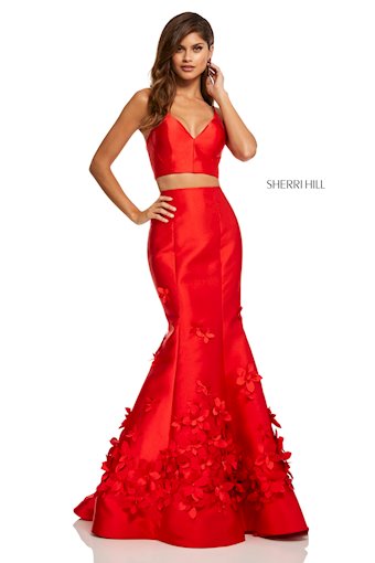 Sherri Hill 52580 #1 frontface backface vertical thumbnail