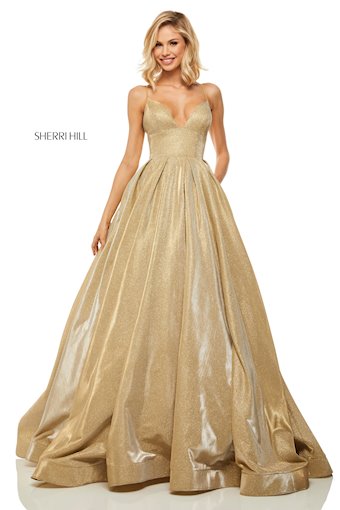 Sherri Hill 52832 #1 frontface backface vertical thumbnail