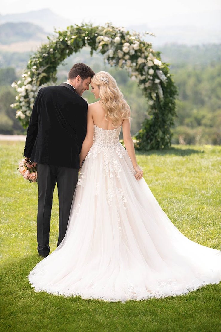 martina liana a line wedding dress Martina Liana Luxe Dress LE1364 Sq/Iv / 10 main image 1