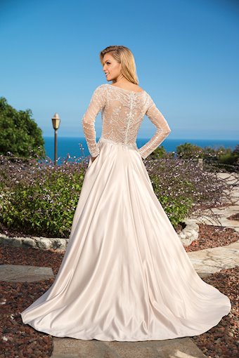 Casablanca Bridal #2358 #3 backface vertical thumbnail