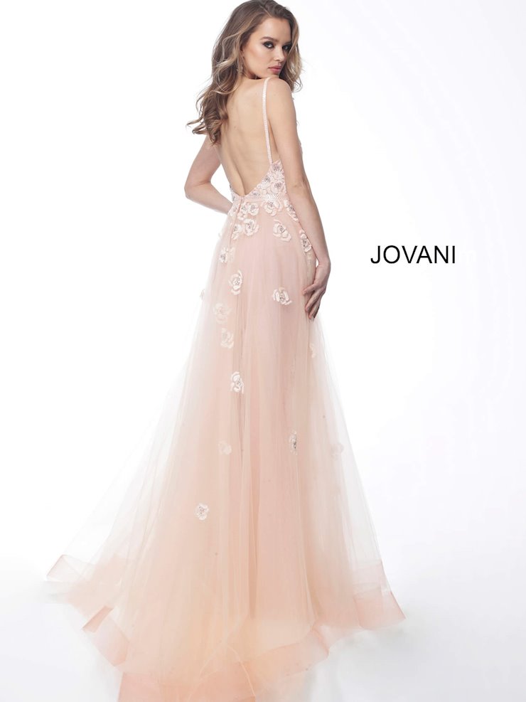 Jovani Style #62929 #4 default Blush/Blush backface vertical picture