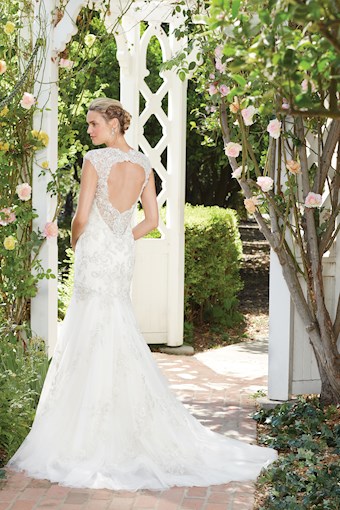 Casablanca Bridal #2277 #3 backface vertical thumbnail