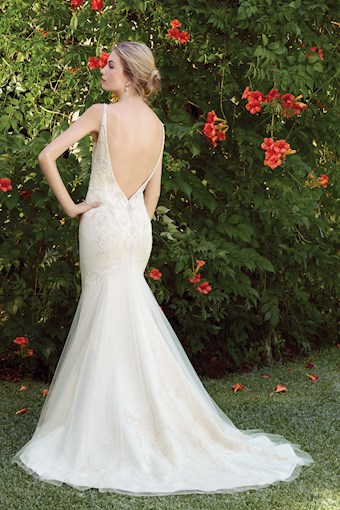 Casablanca Bridal #2280 #3 backface vertical thumbnail