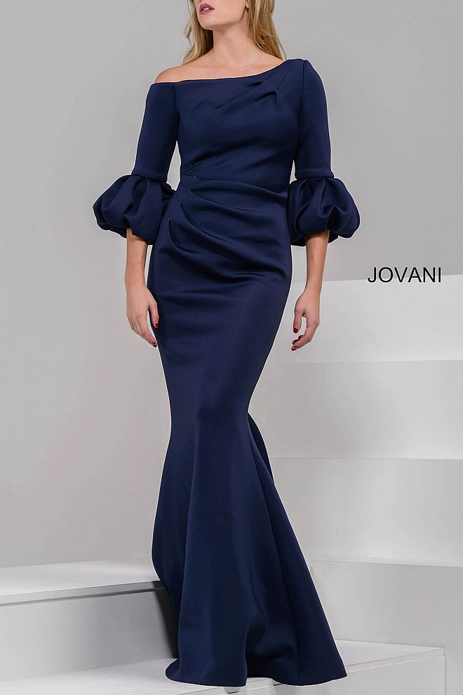 jovani mother of the bride dresses Jovani Size 12 JVN24333A Navy Mother of Bride Dress