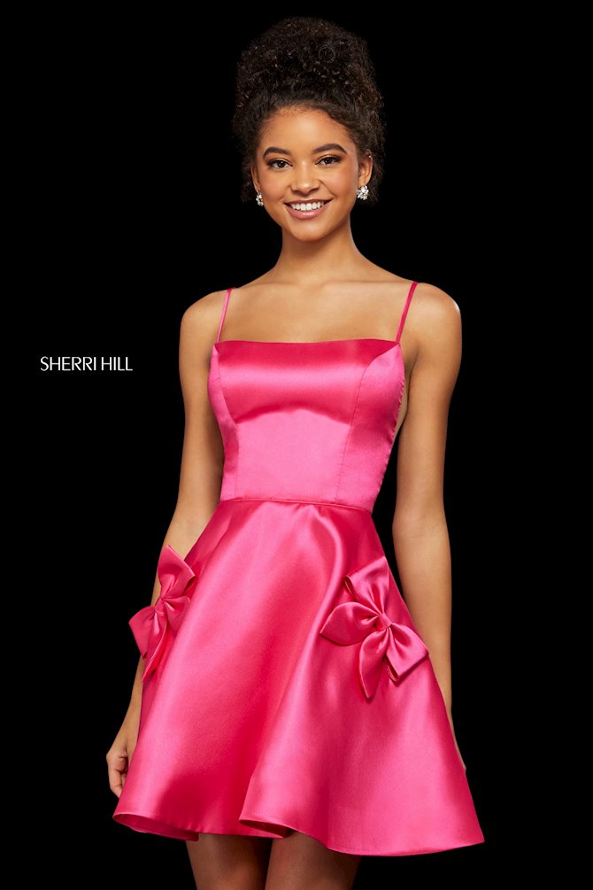 sherri hill short homecoming dresses Short Sherri Hill Short Homecoming dress 55727 Black / 8