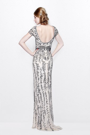 Primavera Couture 1735 #1 Nude/Gunmetal vertical thumbnail