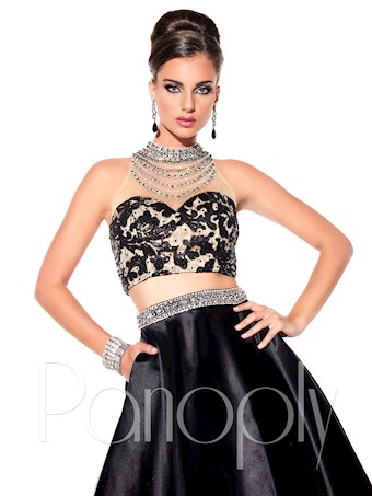 Panoply 14802 #1 Black/Nude vertical thumbnail