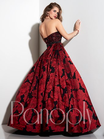 Panoply 14822 #1 Red/Black Rose vertical thumbnail
