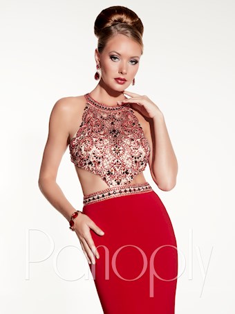 Panoply 14831 #1 Red/Nude vertical thumbnail