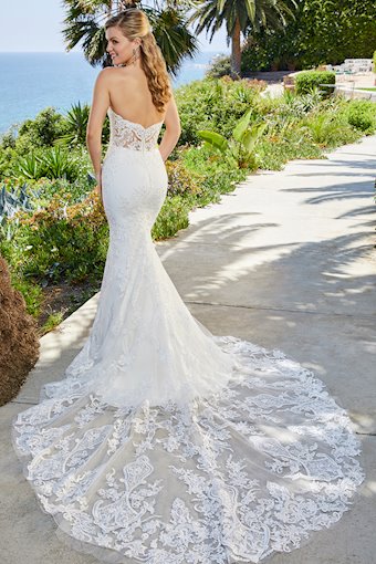 Casablanca Bridal Style No. 2404 #2 backface vertical thumbnail