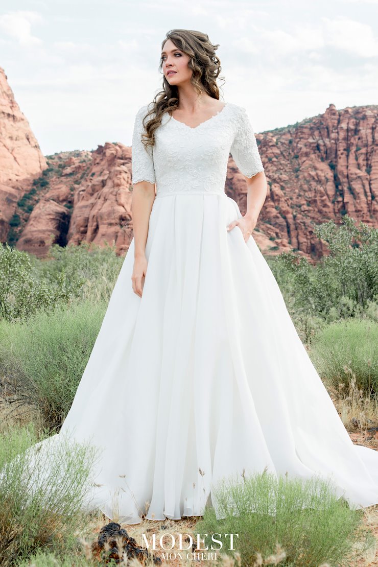 Modest Wedding Dresses Modest By Mon Cheri Feminine Wedding