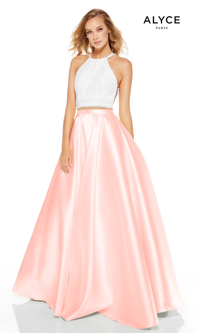 strapless open back dress Alyce Paris 1528 Dress | Alyce Paris Dresses main image 1