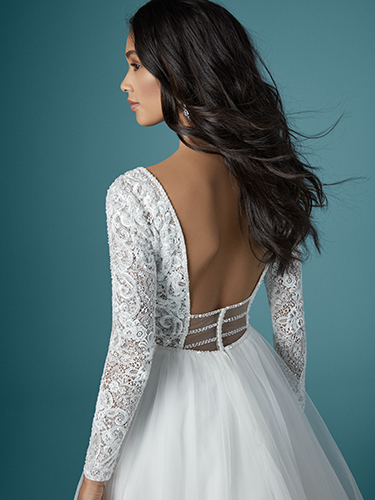 princess polly baby blue dress Astra Bridal Maggie Sottero Lawrence Wedding Dress