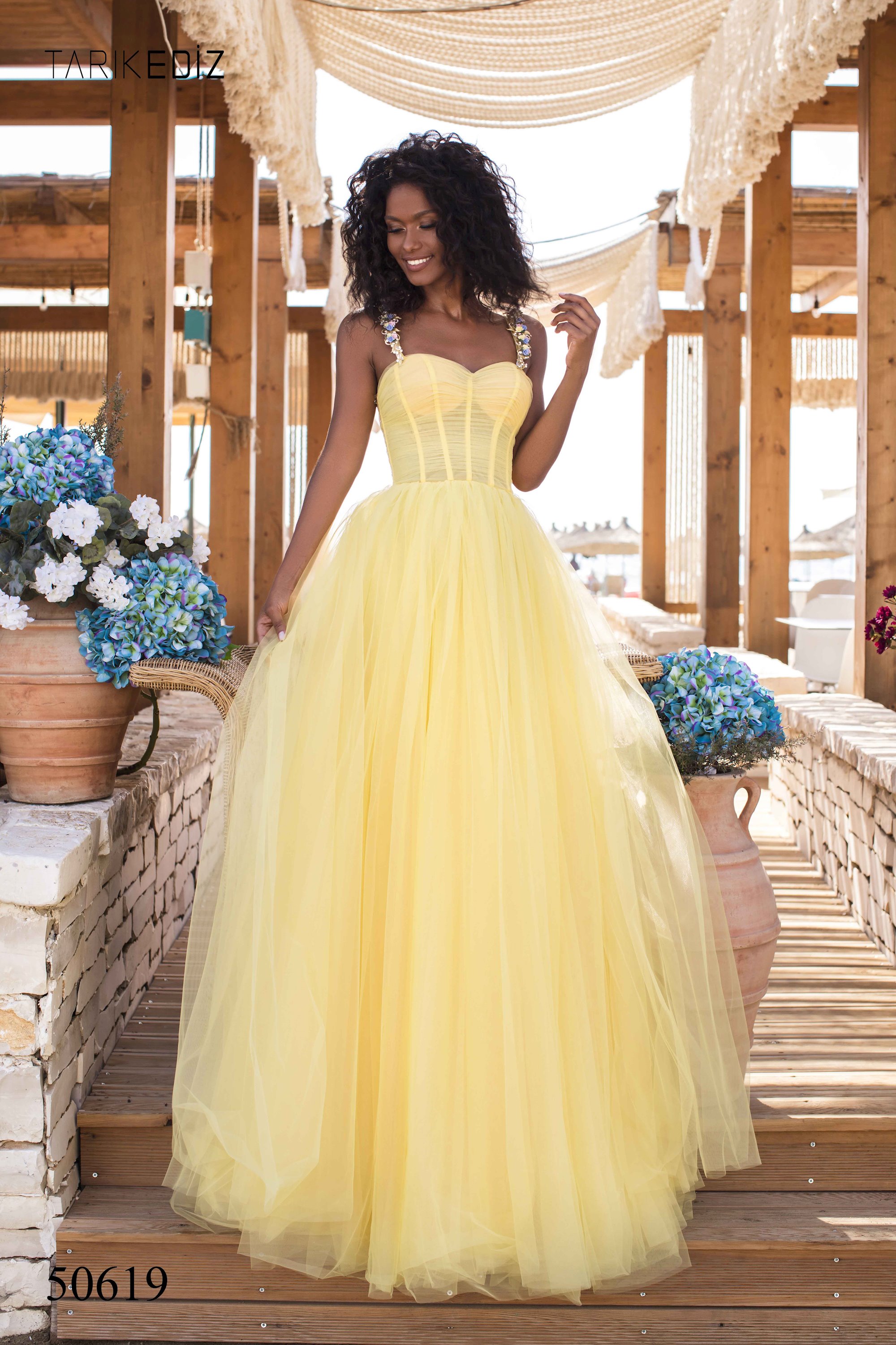 Princess Wedding Dresses Yellow Yellow Ball Gown Yellow Poofy Prom