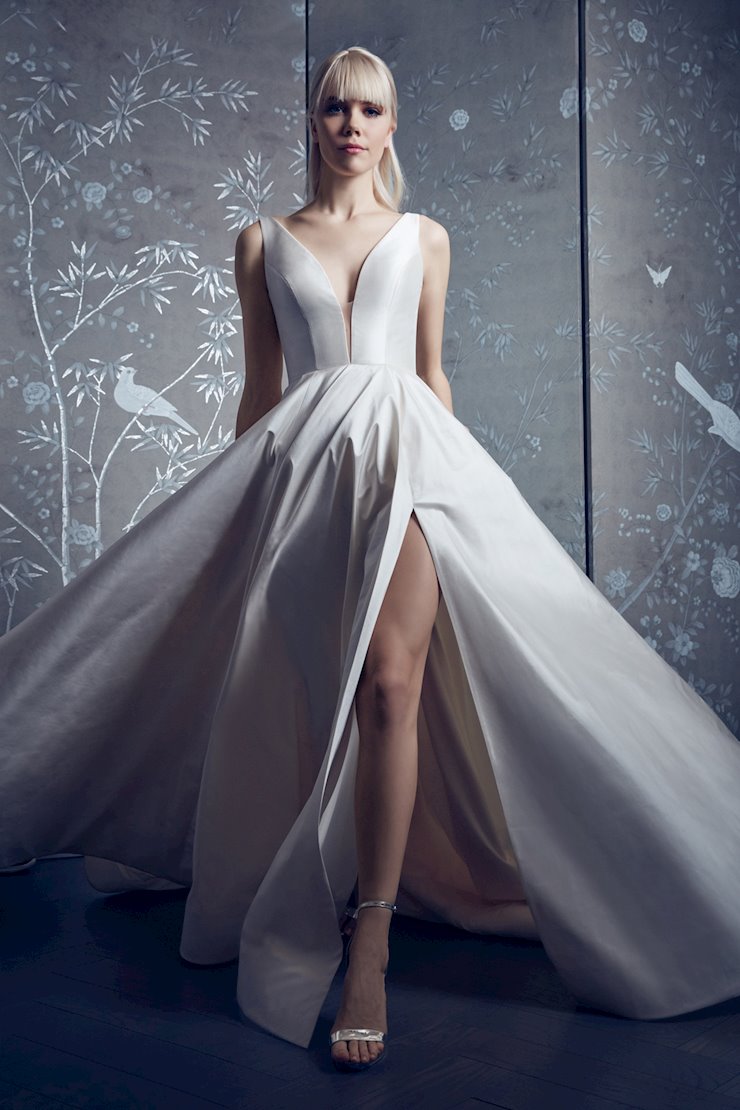 romona keveza evening dresses Sample Romona Keveza RK2203 Wedding Dress main image 0