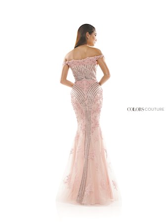 Colors Dress J131  Mermaid Off-shoulder Prom Dress with Beading & Slit #18 vertical thumbnail