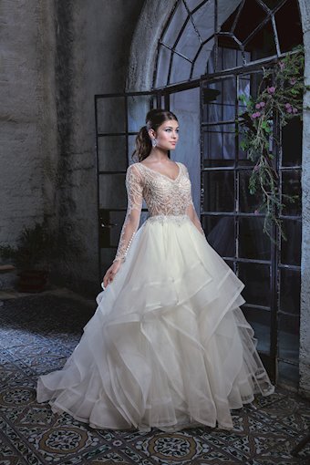 Casablanca Bridal #C125 #0 default frontface vertical thumbnail