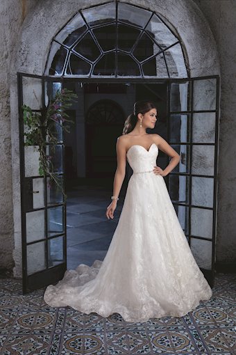 Casablanca Bridal #C129 #0 default frontface vertical thumbnail