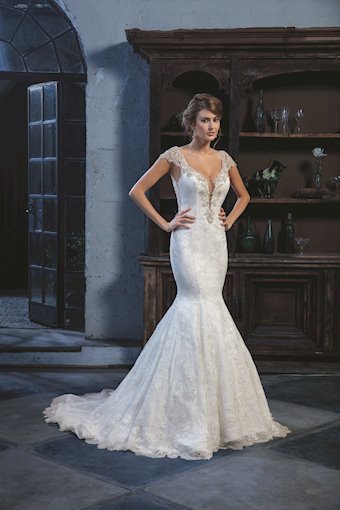 Casablanca Bridal #C130 #0 default frontface vertical thumbnail