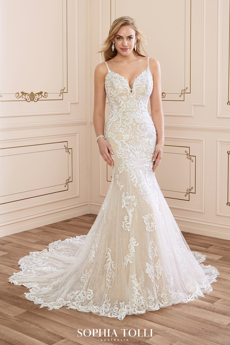 Sophia Tolli Style #Y22042 #1 frontface vertical picture