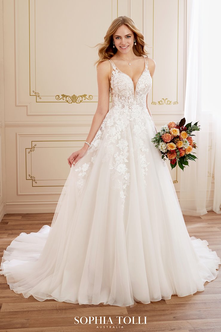 Sophia Tolli Style #Y22049 #1 frontface vertical picture
