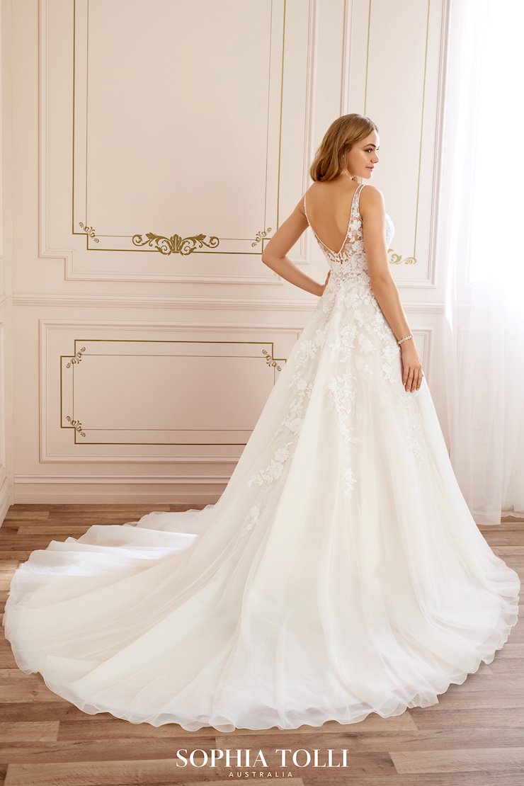 Sophia Tolli Style #Y22049 #4 backface vertical picture