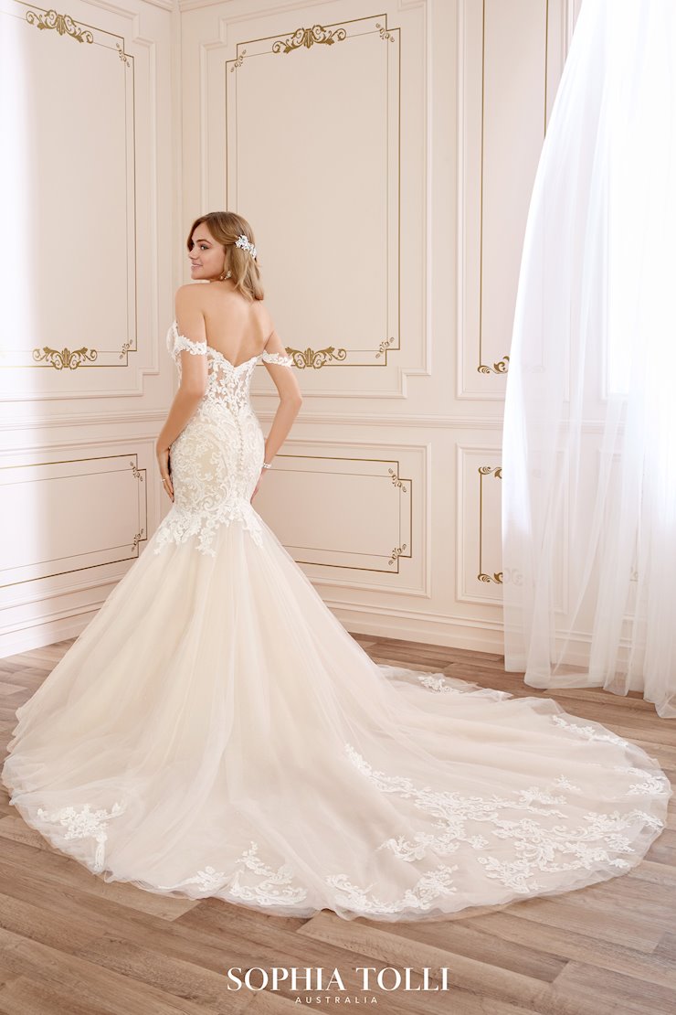 Sophia Tolli Style #Y22065 #6 backface vertical picture