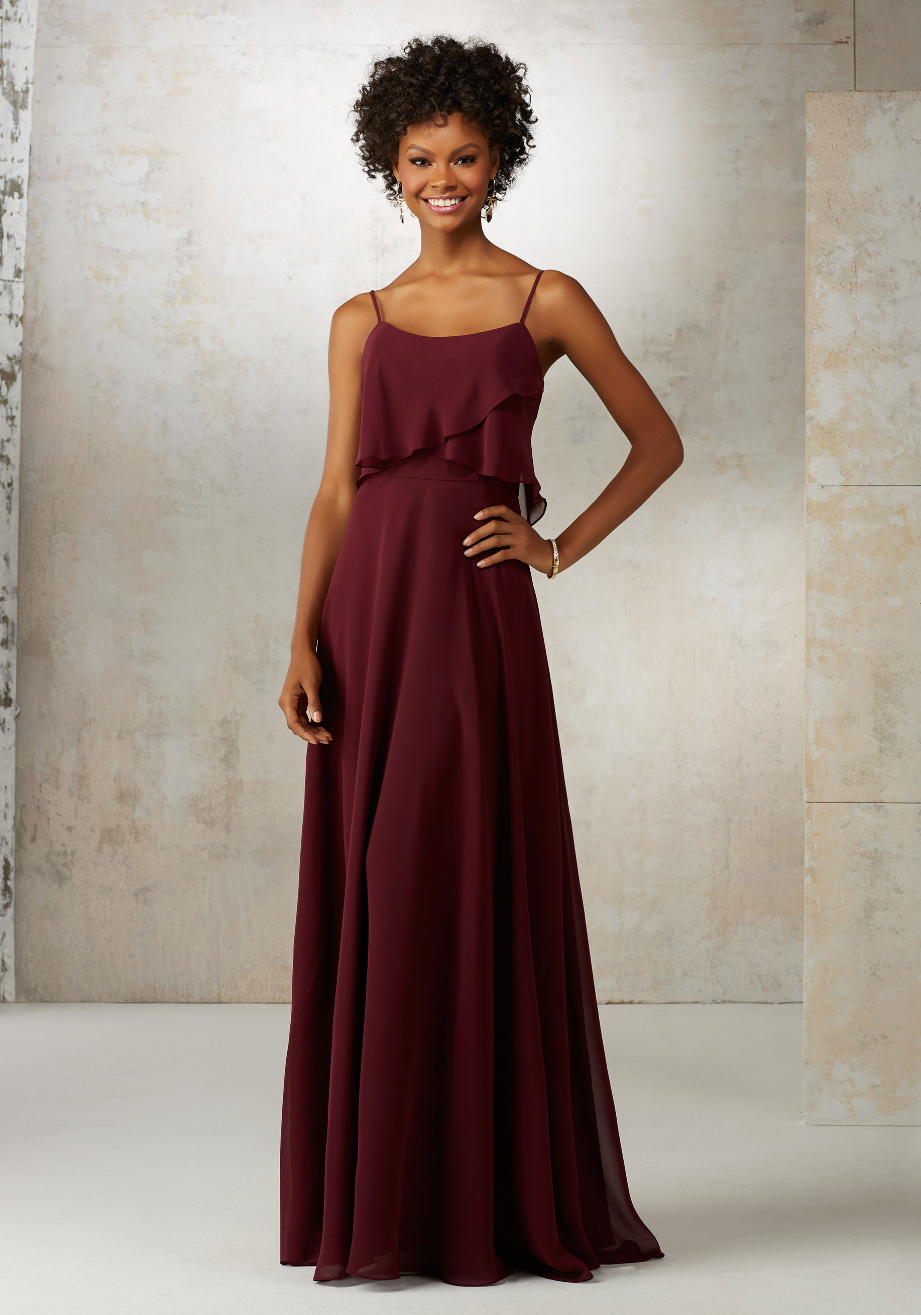 mori lee bridesmaid dresses bordeaux 3030002 Morilee Bridesmaids