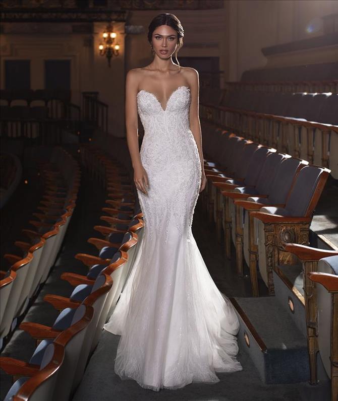 Pronovias Anjolique Bridal and Formal Dove Anjolique Bridal and